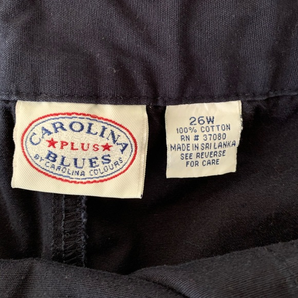 CAROLA CAPRI PANTS NAVY BLUE JAZZ